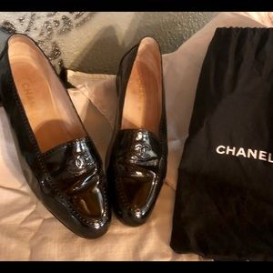 Chanel Patent Loafers - size 40